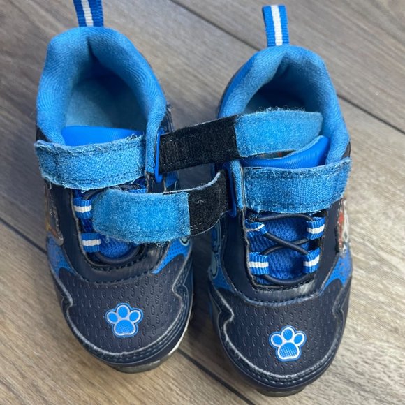 Paw Patrol Unisex Kids Light Up Hook and Loop Closure Sneakers Infant Size 7 - Picture 5 of 8